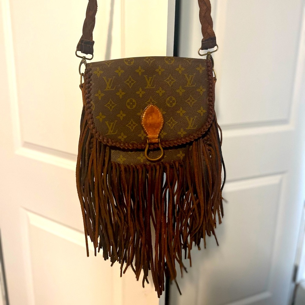 Vintage Boho Bags LV refurbished purse